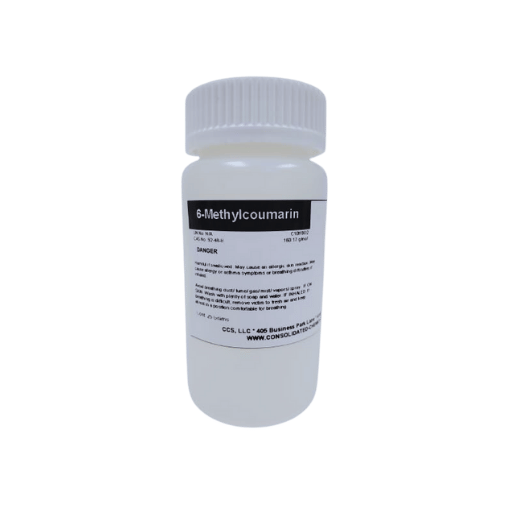 How do the cosmetic and perfume industries utilize 6-methyl coumarin?